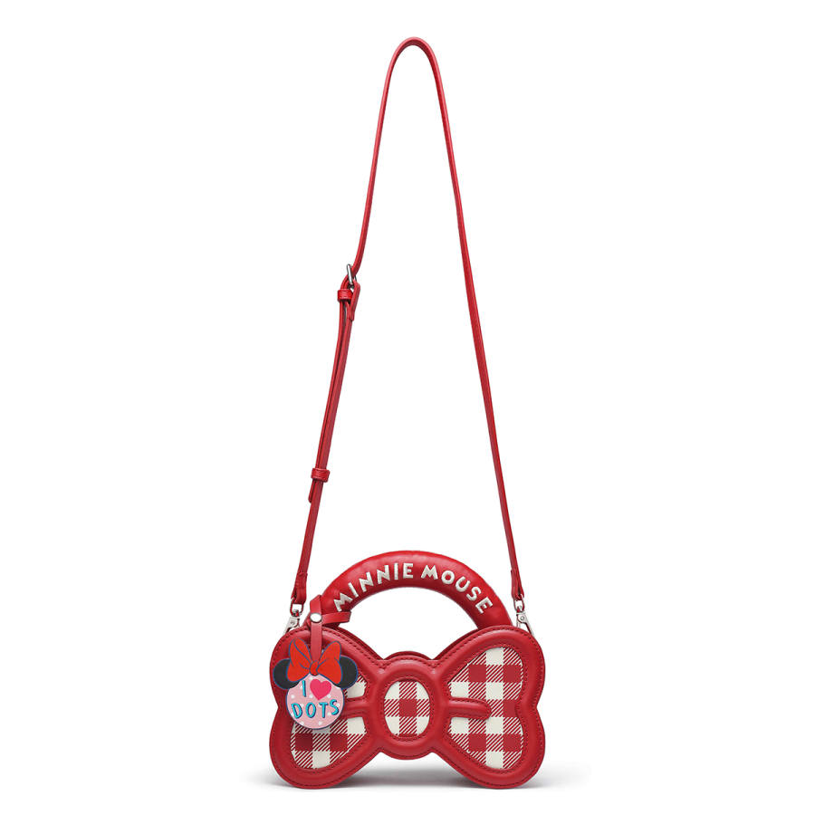 Disney Minnie Handbags Rose Red Charm Included