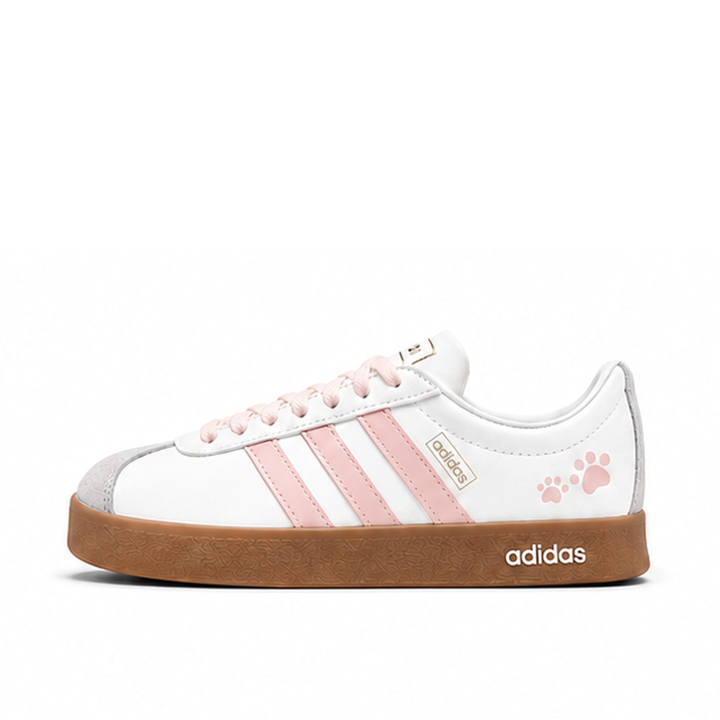 Adidas Adidas VL COURT 2.0 German Army Trainers Unisex Low Top Pink/White