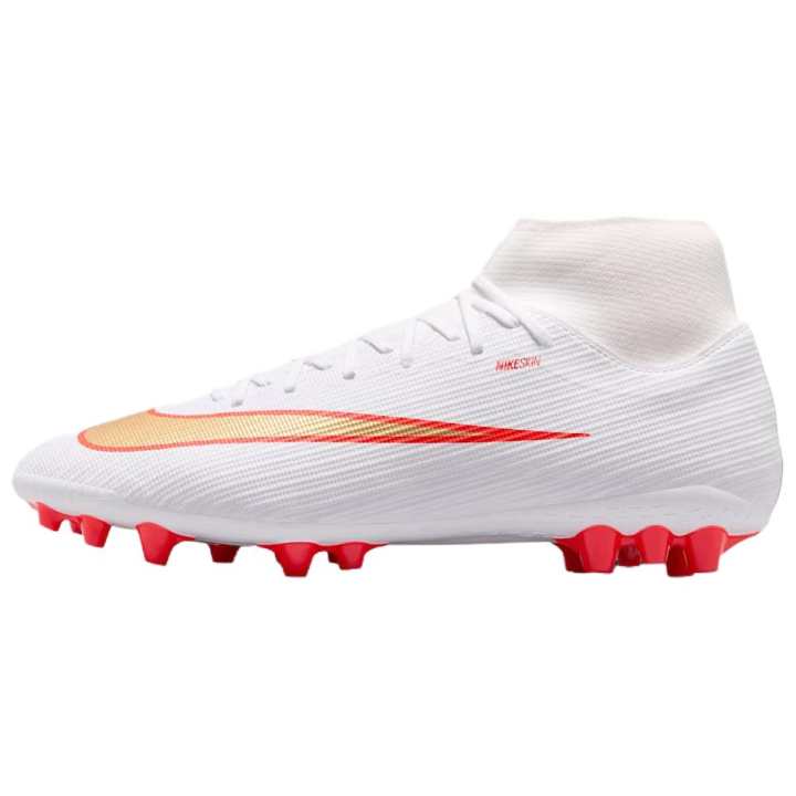 Nike Nike Mercurial Superfly 11 Soccer Shoes Unisex High Top White/Bright Dark Red