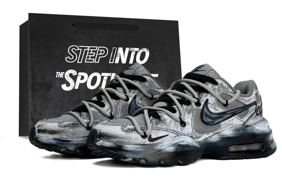 Nike Nike Air Max Fusion Running Shoes Unisex Low Top White/Black