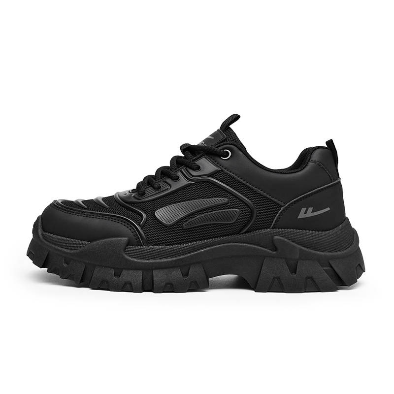 WARRIOR WARRIOR Chunky Sneakers Men's Low Top Black