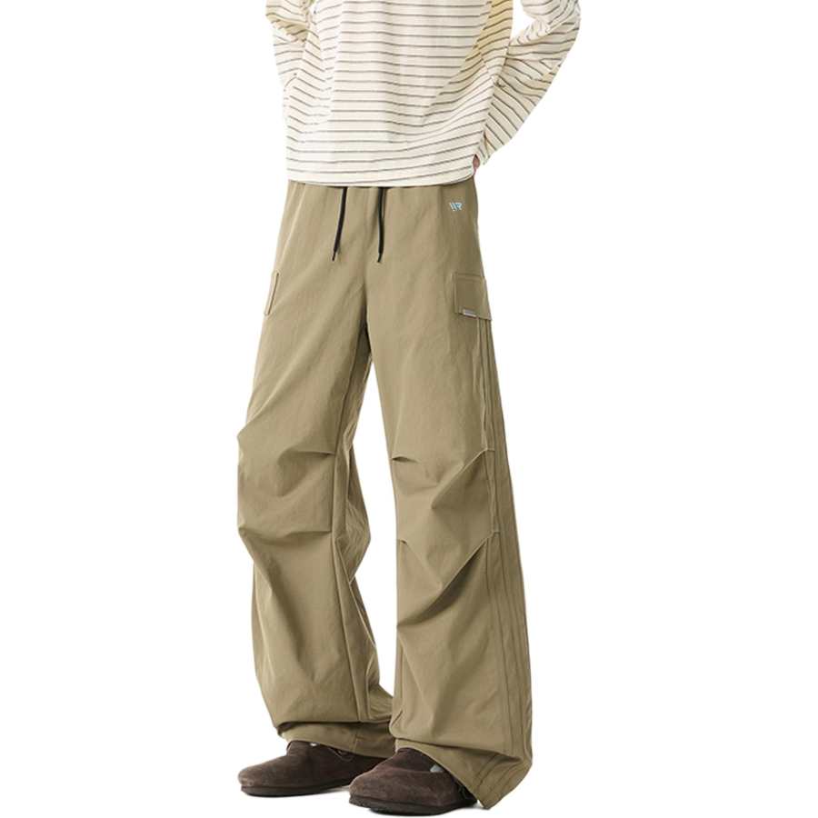 WARRIOR WARRIOR Cargo Pants Unisex Thin Straight Fit Pants