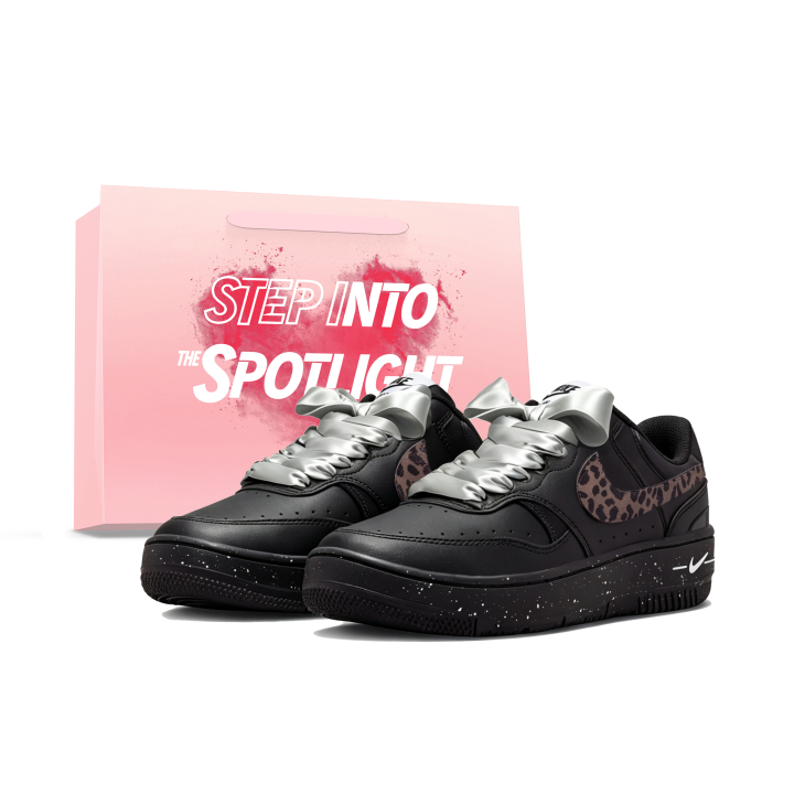 Nike Nike Gamma Force Skateboard Shoes Women's Low Top Black/White/Silver
