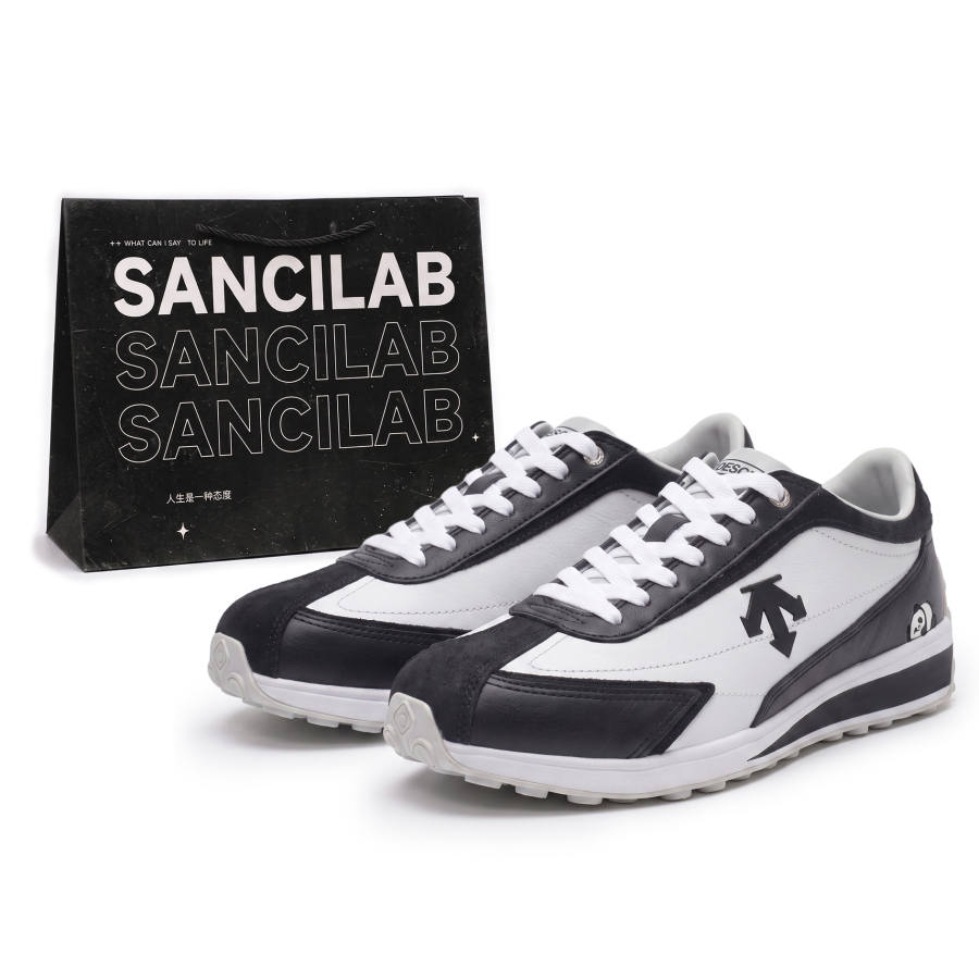 DESCENTE Cron Racer Skateboard Shoes Unisex Low Top White