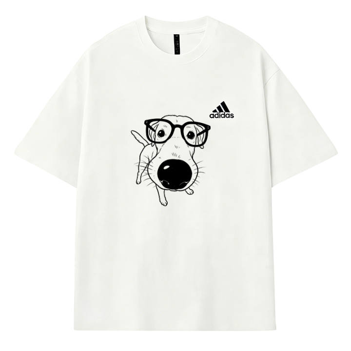 Adidas Adidas MUST HAVES T Shirts Men's Ecru Crew Neck