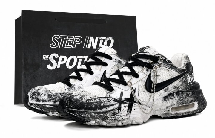 Nike Nike Air Max Fusion Running Shoes Unisex Low Top White/Black