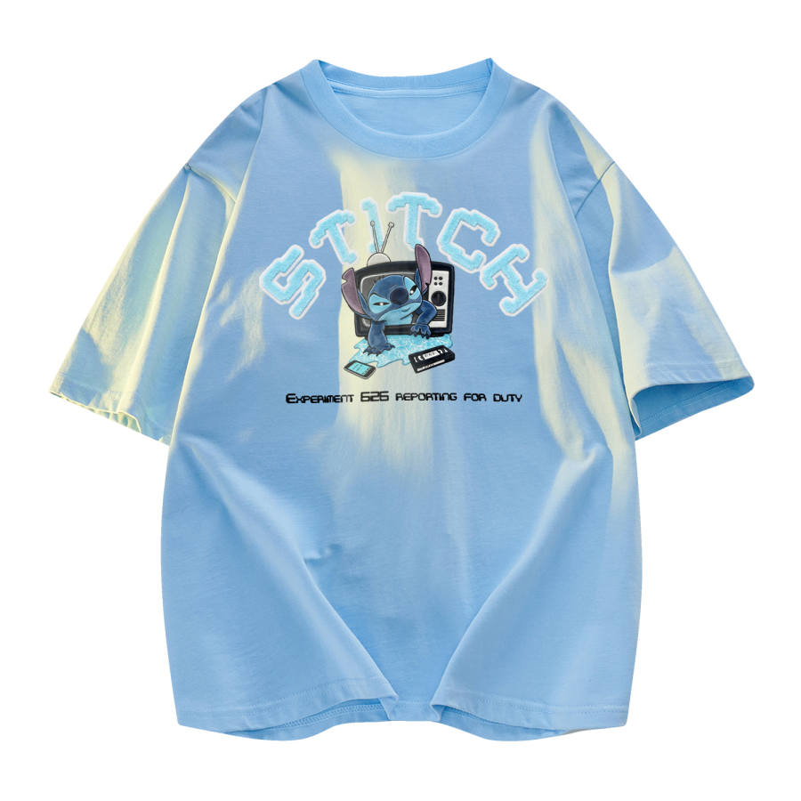 Disney T Shirts Unisex Crew Neck Moderate Straight Fit