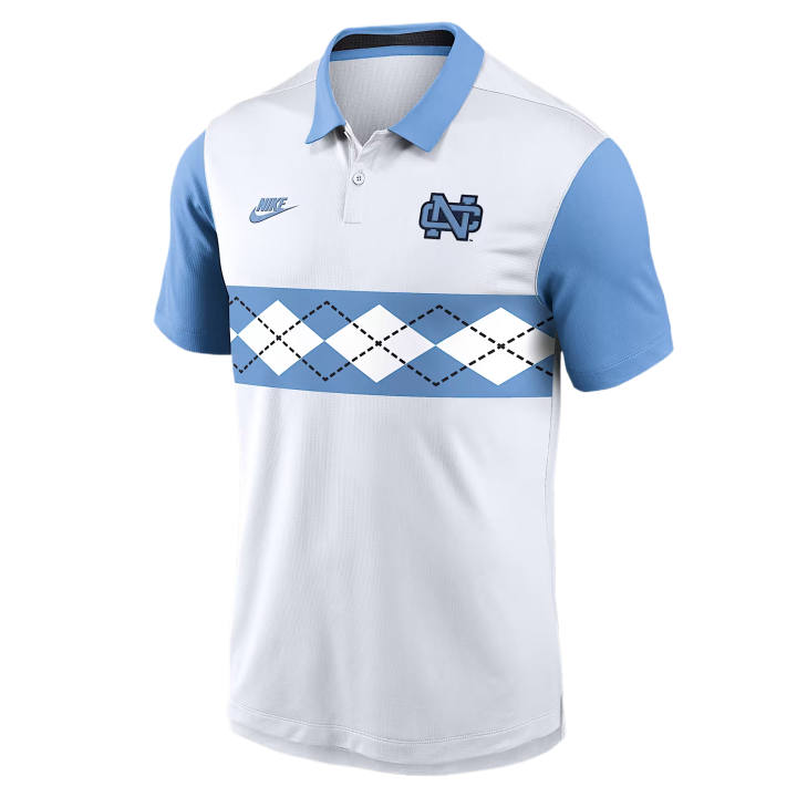 Nike Nike Polo Shirts Men's White/Light Blue Polo Collar Moderate