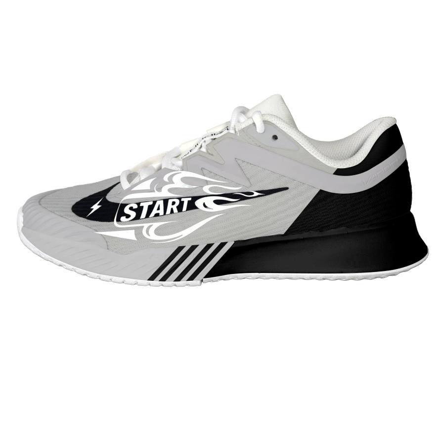Nike Nike Vapor Pro 3 Tennis Shoes Women's Low Top Black/Gray/White