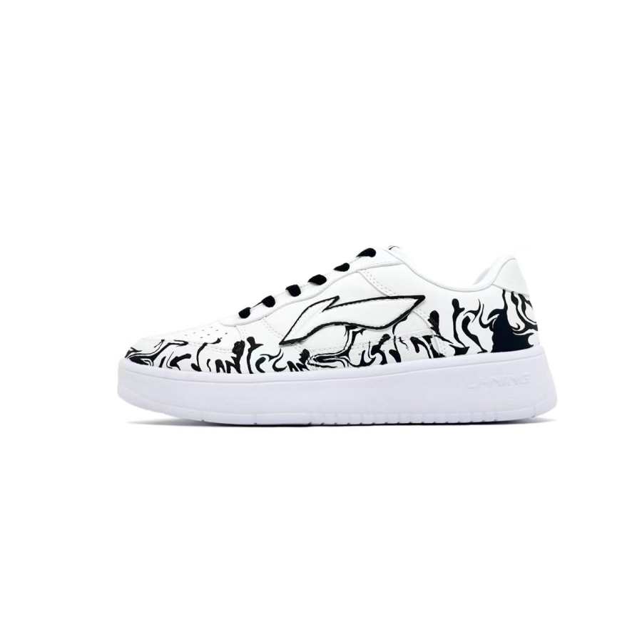 Li-Ning Li Ning Floating Boat Skateboard Shoes Unisex Low Top Black