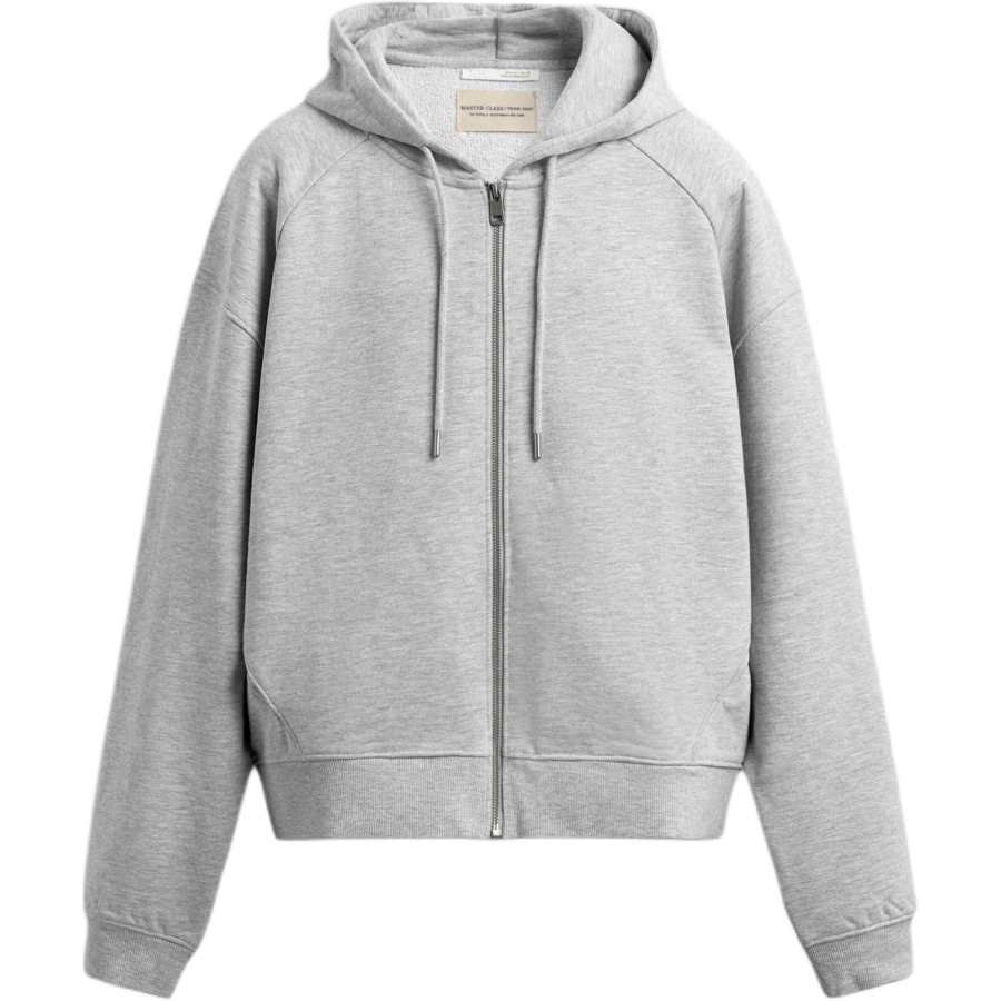 ZARA Sweatshirts Men's Zebra Print Gray Hooded Non Detachable Moderate