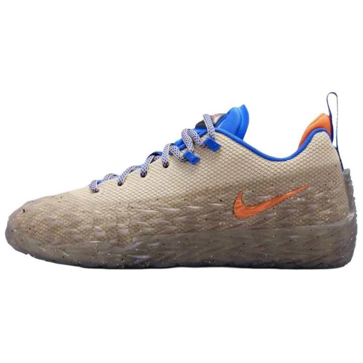 Nike Nike S.T. Charge Basketball Shoes Unisex Low Top Light Beige Gray