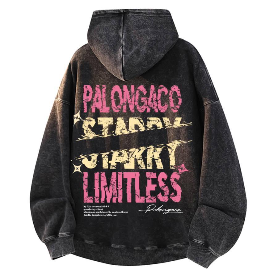 PAL ONGACO Sweatshirts Unisex Hooded Non Detachable Moderate Straight Fit
