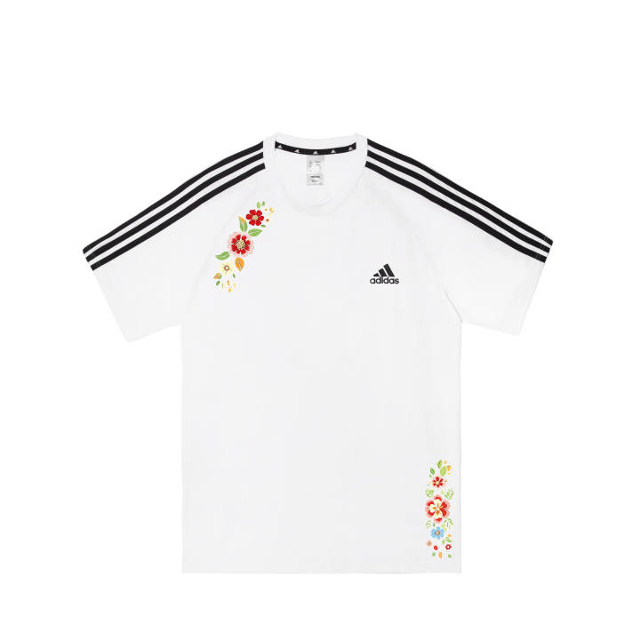 Adidas Adidas T Shirts Men's White Crew Neck Moderate