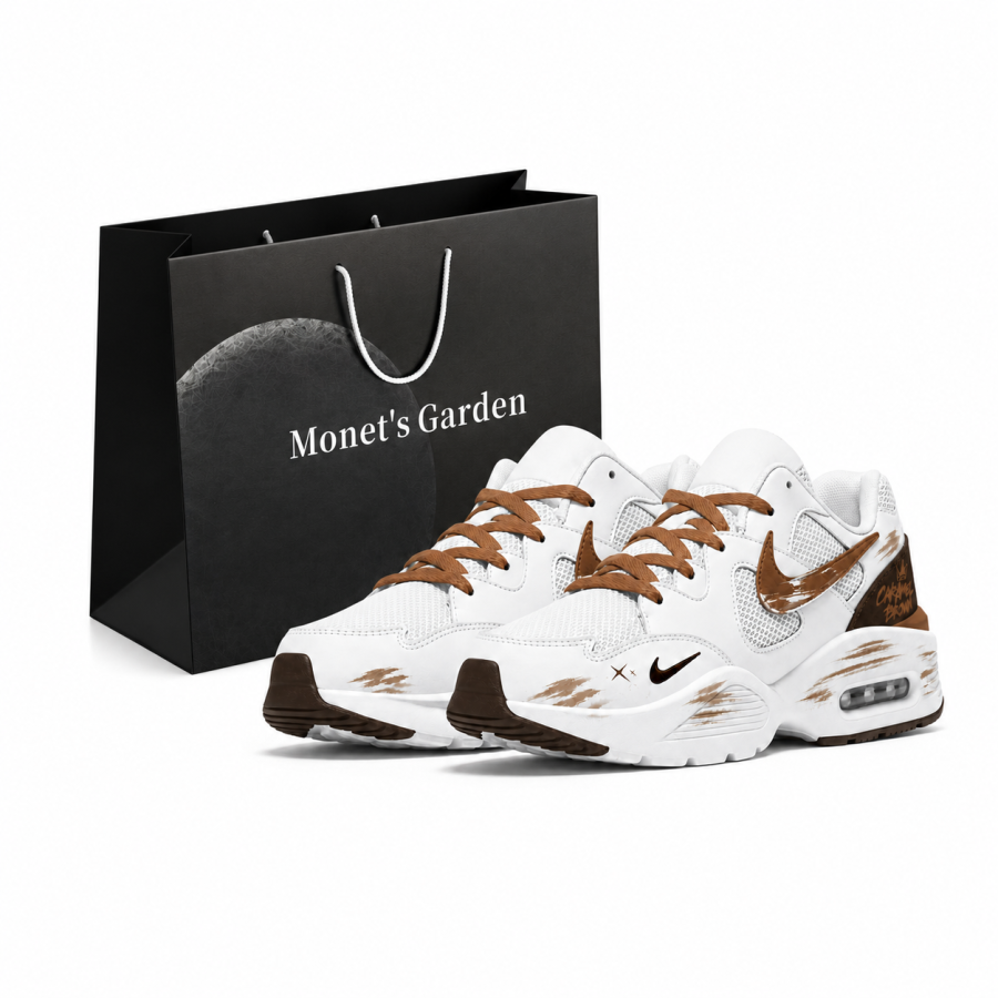 Nike Nike Air Max Fusion Running Shoes Unisex Low Top White/Umber/Brown