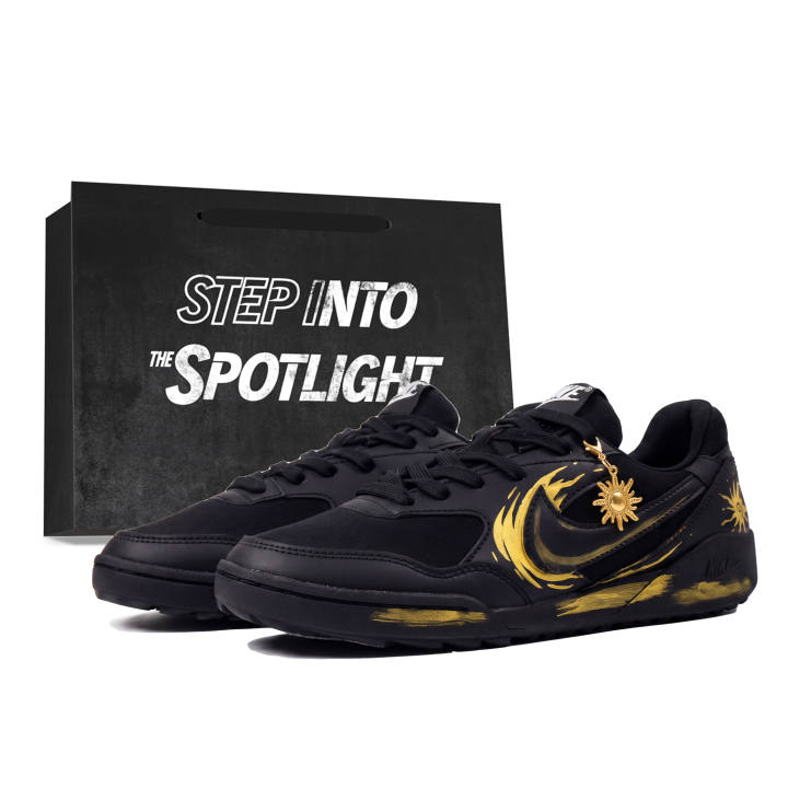 Nike Nike Terra Manta Casual Shoes Unisex Low Top Black/Gold