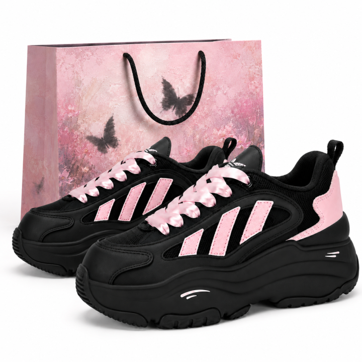 Adidas Adidas OZGAIA Chunky Sneakers Women's Low Top Black