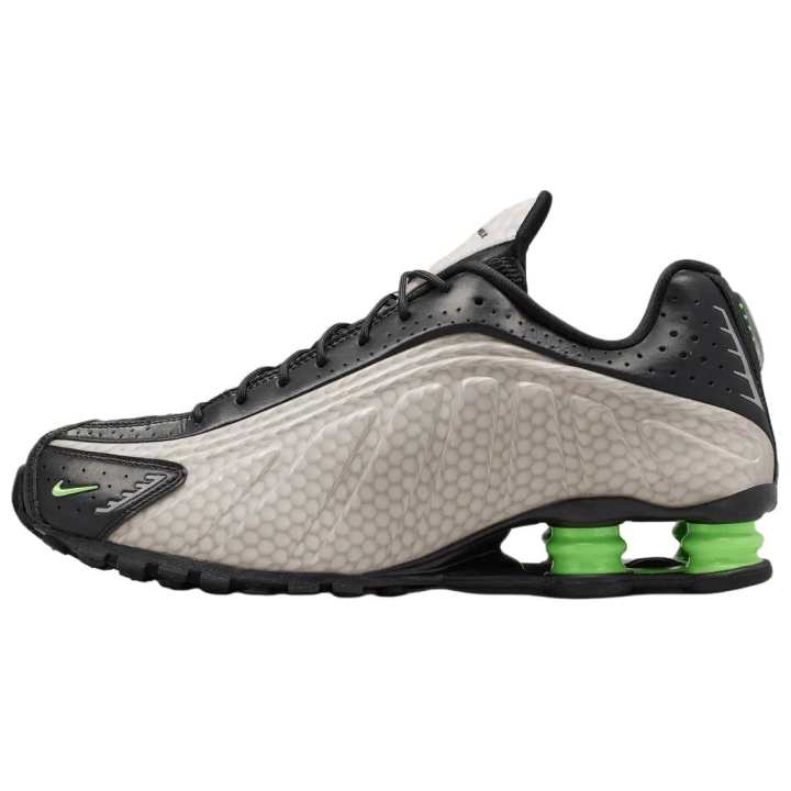 Nike Nike Shox R4 Running Shoes Unisex Beige White Black