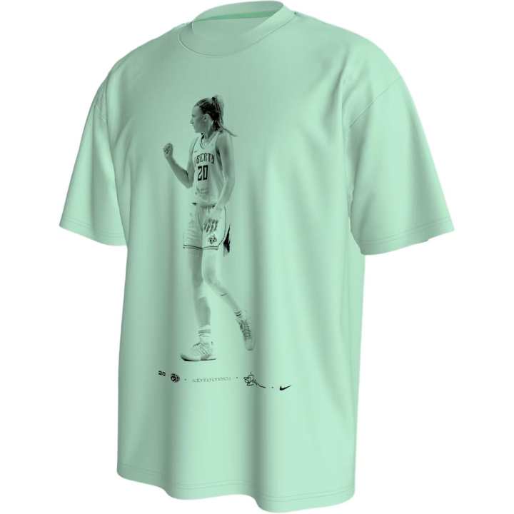 Nike Nike Quick Dry T Shirts Unisex Mint Foam Crew Neck Moderate