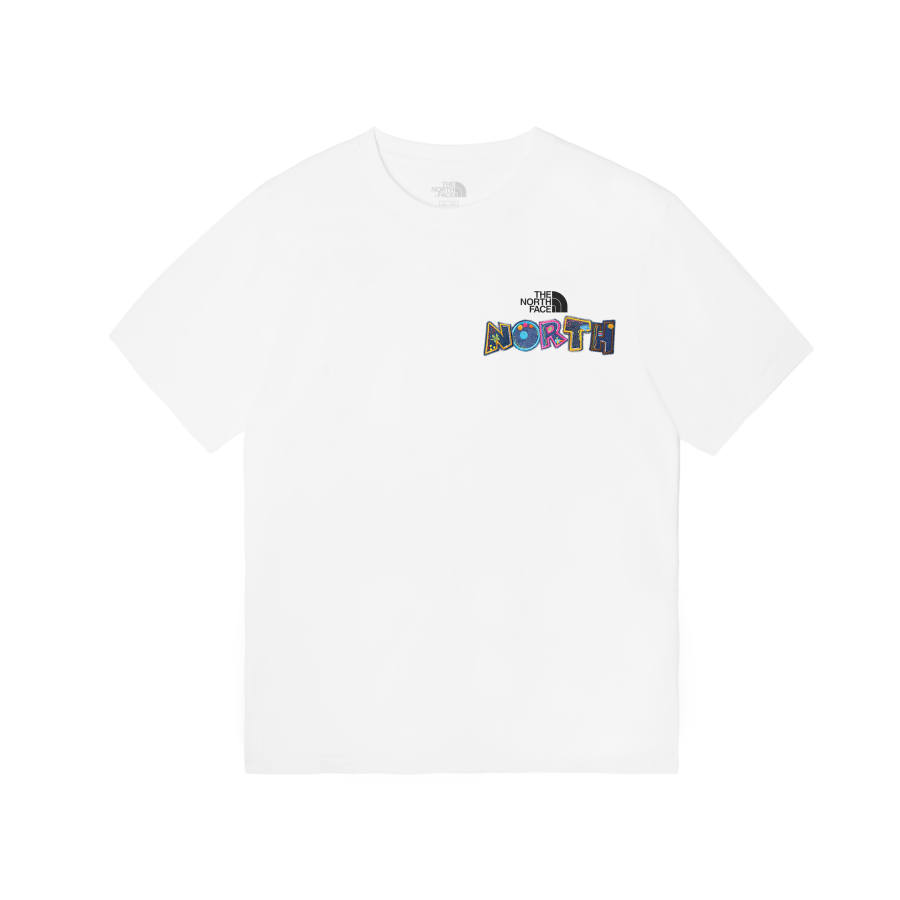 THE NORTH FACE T Shirts Men's White Crew Neck Moderate