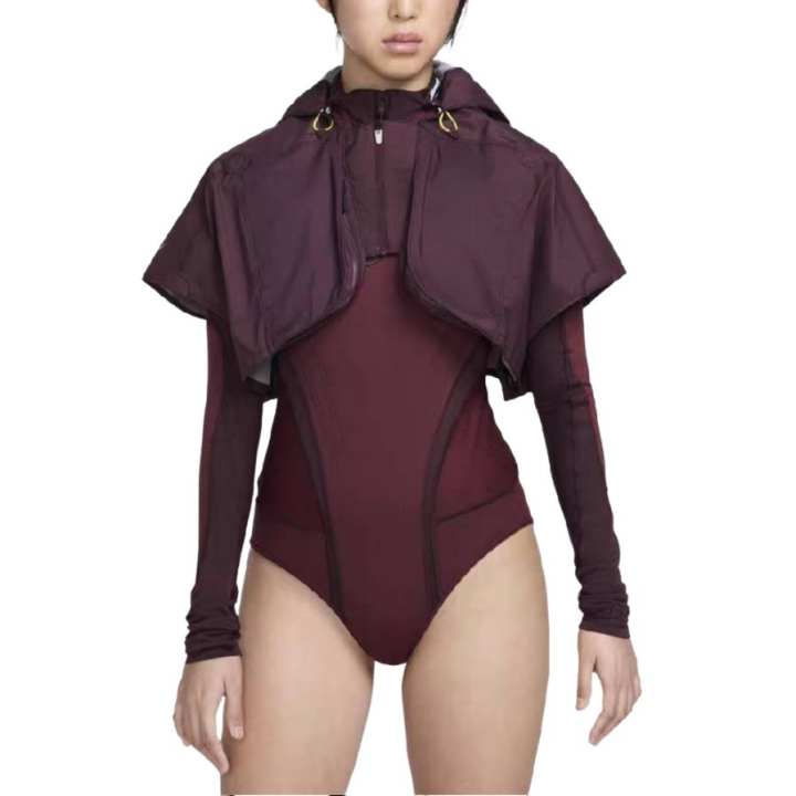 Nike Nike ISPA Jumpsuit Women's Dark Team Red Bright Burgundy Red