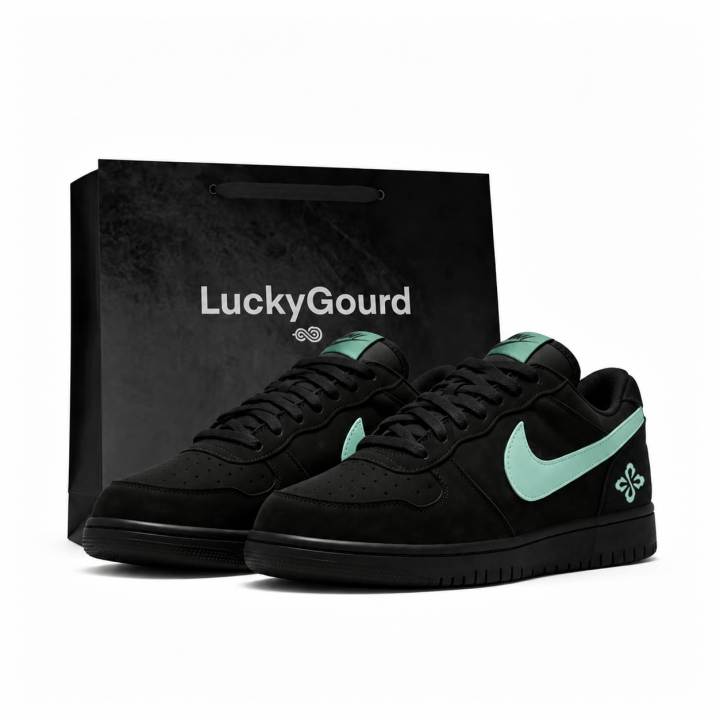 Nike Nike Big Low Lux Skateboard Shoes Men's Low Top Black/Green