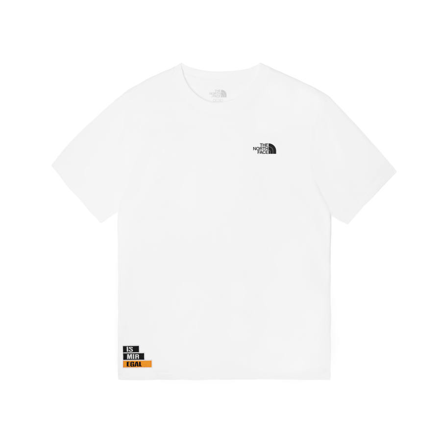 THE NORTH FACE T Shirts Men's White Crew Neck Moderate