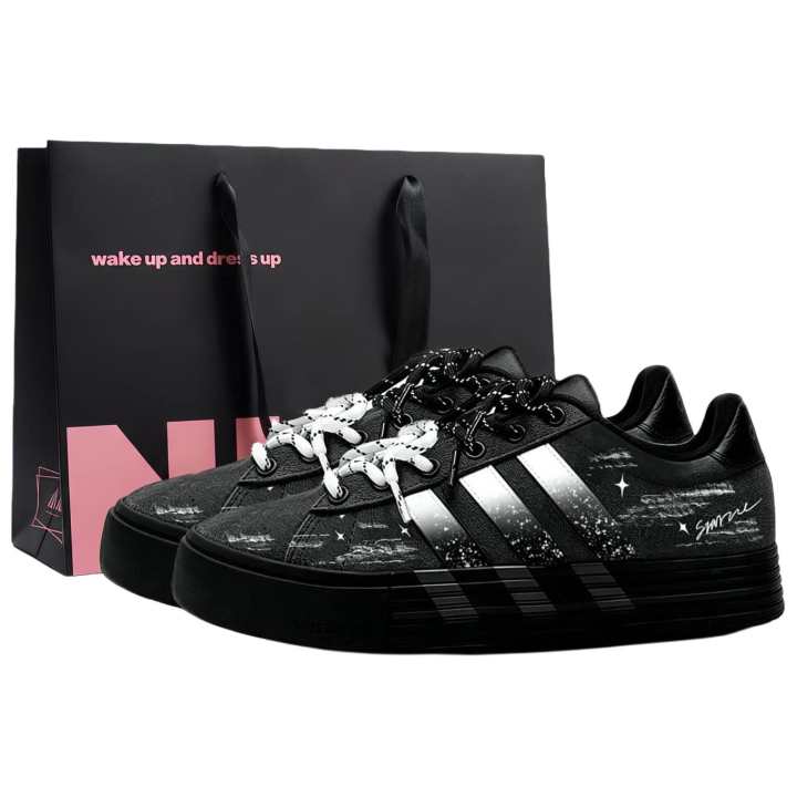 Adidas Adidas Daily 4.0 Skateboard Shoes Unisex Low Top White