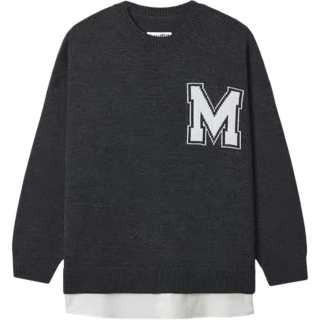 MM6 Maison Margiela Maison Margiela Varsity Knitted Sweater