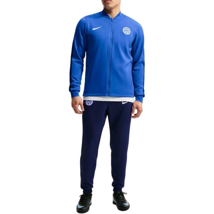 Nike Nike Casual Sportswear Men's Blue Top+Dark Blue Pants Moderate