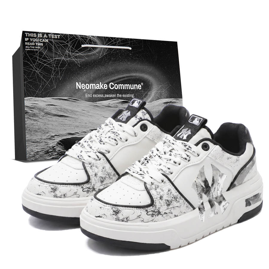 MLB MLB Chunky Liner Skateboard Shoes Unisex Low Top White