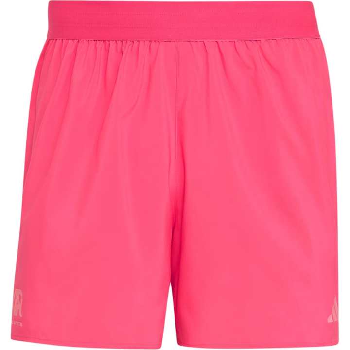 Adidas Adidas Running Shorts Men's Swirl Fluorescent Pink Moderate