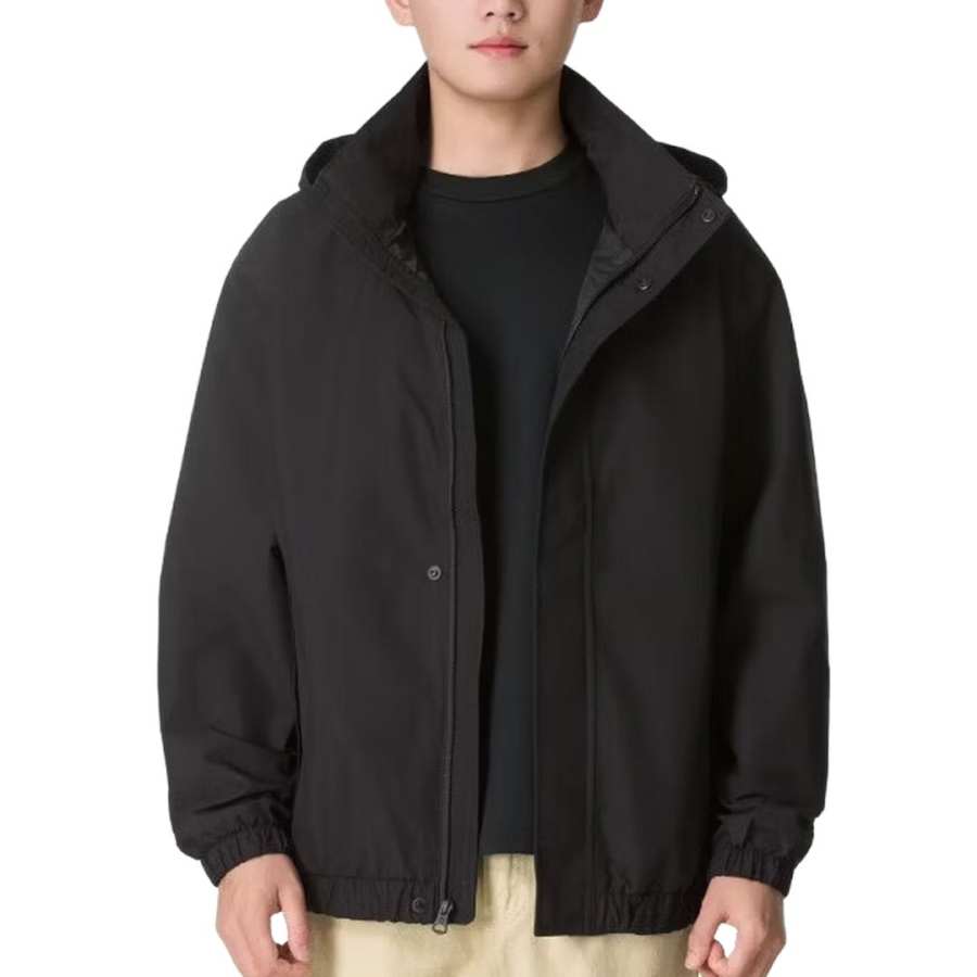 Timberland Jackets Men's Black Hooded Non Detachable Moderate