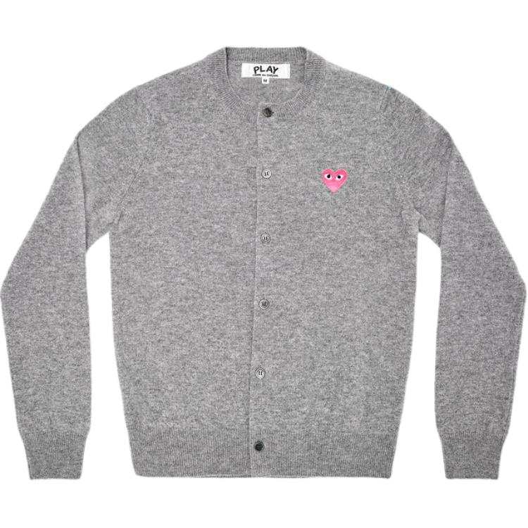 CDG Play Knitwear Women's Gray Moderate