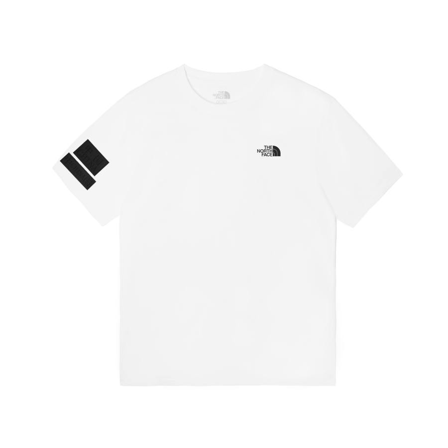 THE NORTH FACE T Shirts Men's White Crew Neck Moderate