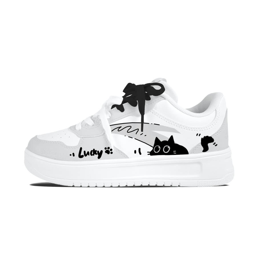ANTA Easy Skateboard Shoes Unisex Low Top White