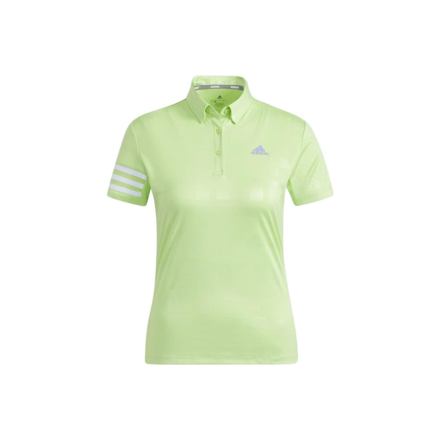 Adidas Adidas AEROREADY Polo Shirts Women's Yellow Polo Collar Moderate Other