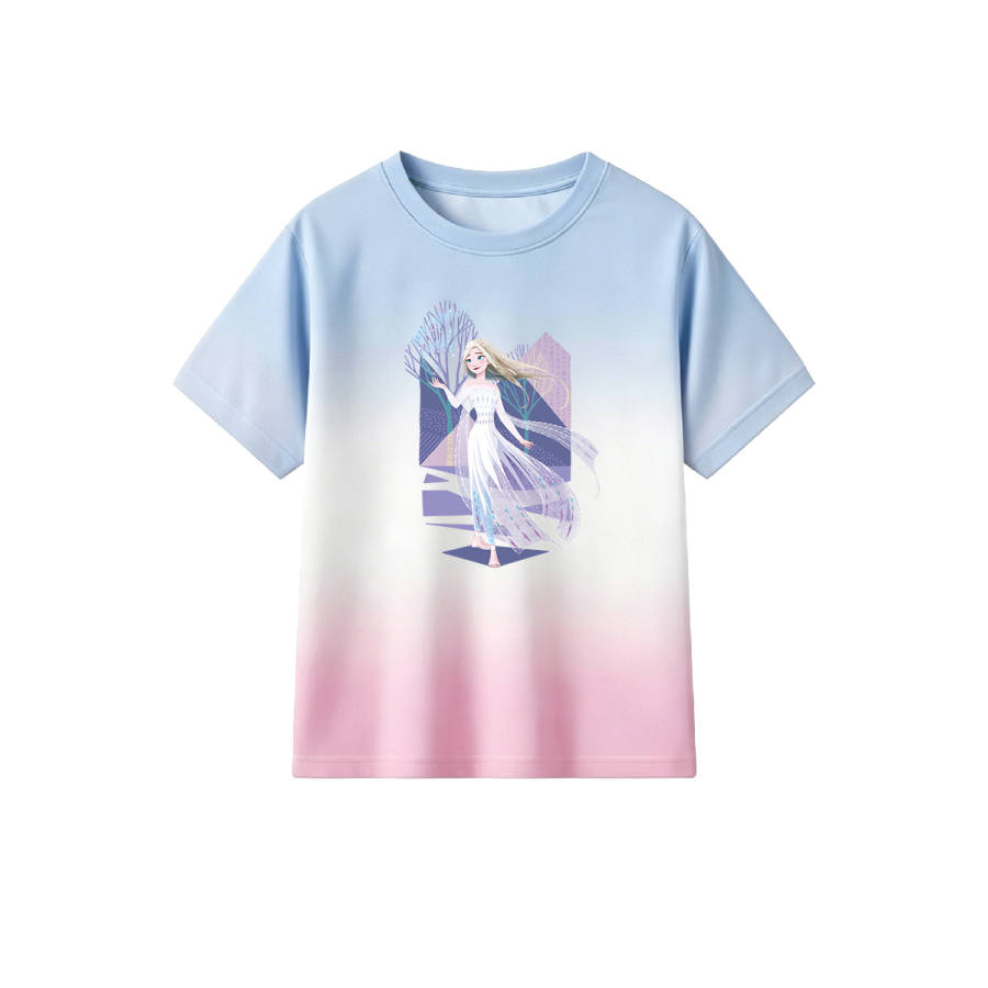 Disney Disney Grade School T Shirts Crew Neck Thin Stretch