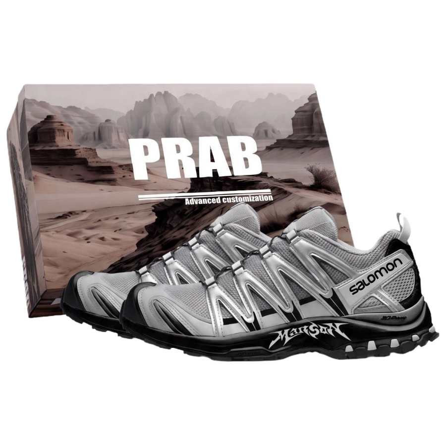 SALOMON XA PRO 3D Running Shoes Unisex Low Top Gray