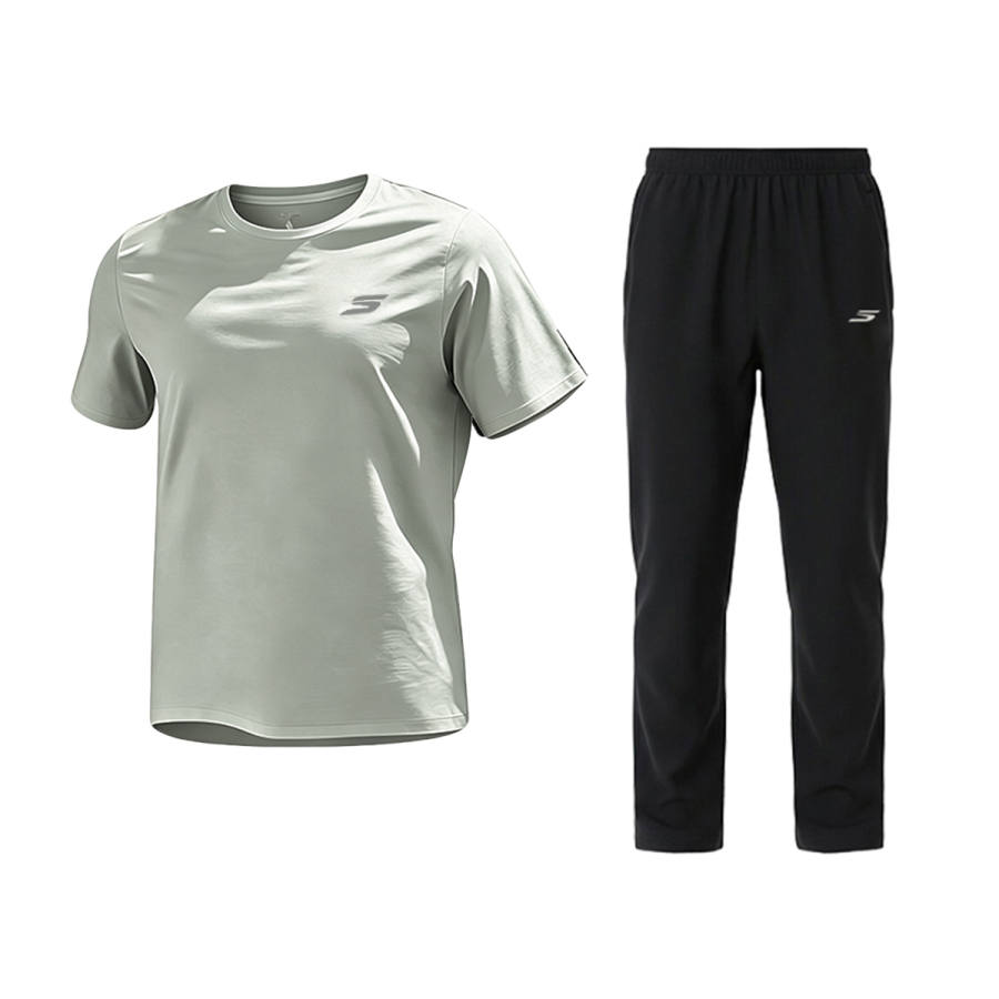 Skechers Casual Sportswear Unisex Crew Neck Thin