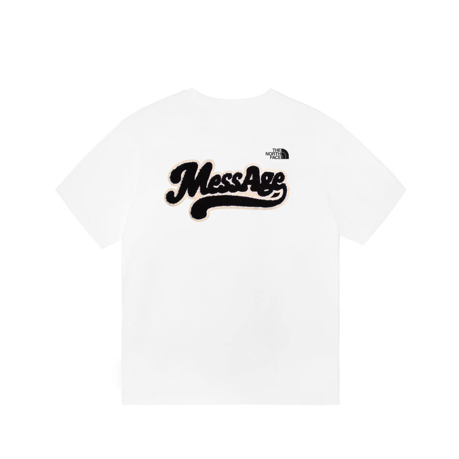 THE NORTH FACE T Shirts Men's White Crew Neck Moderate