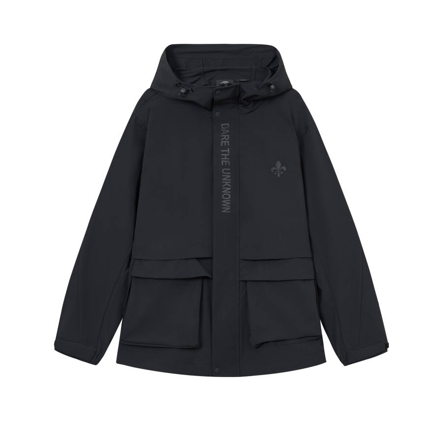 Palladium Cropped Coats Women's Hooded Non Detachable Moderate Straight Fit