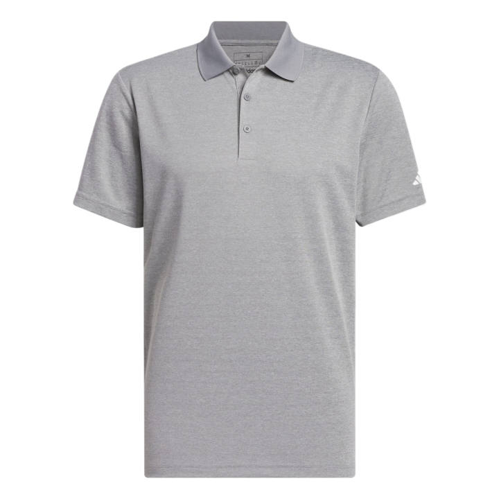 Adidas Adidas Performance Polo Shirts Men's Gray Mel Polo Collar Moderate