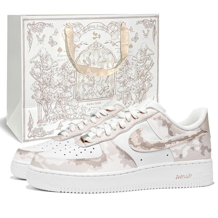 Nike Nike Air Force 1 Skateboard Shoes Unisex Low Top White