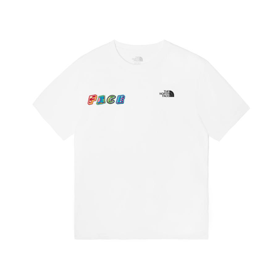 THE NORTH FACE T Shirts Men's White Crew Neck Moderate