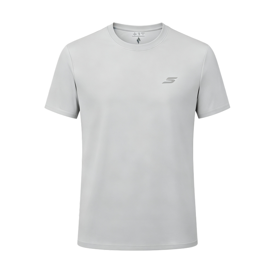 Skechers T Shirts Men's Daybreak Blue Gray Crew Neck Thin