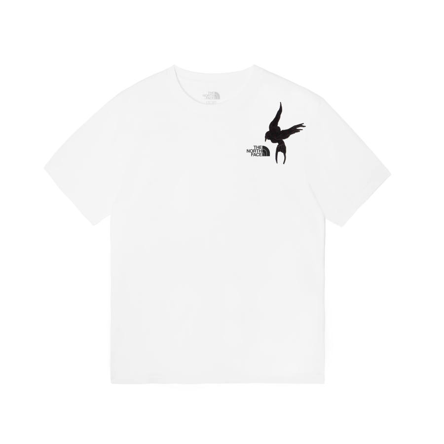 THE NORTH FACE T Shirts Men's White Crew Neck Moderate