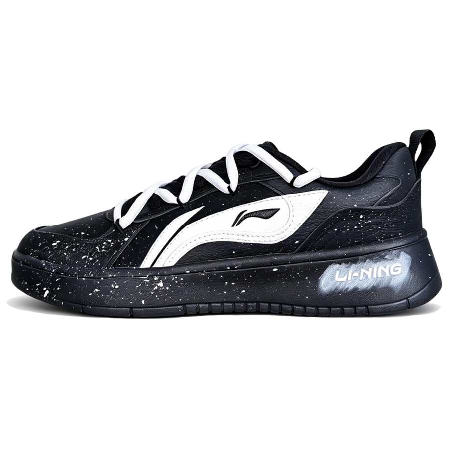 Li-Ning Li Ning Wheat Age Skateboard Shoes Men's Low Top White