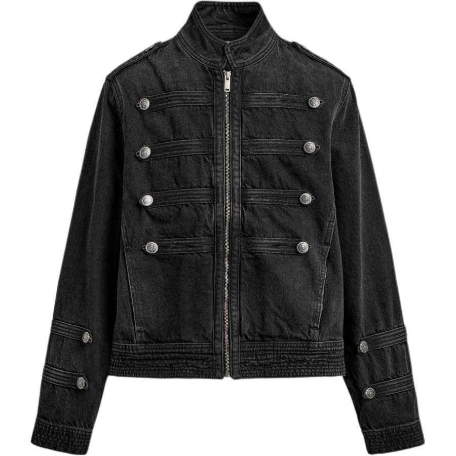 ZARA ZARA Denim Jackets Men's Carbon Moderate