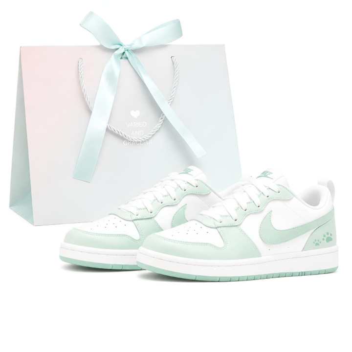 Nike Nike Court Borough Skateboard Shoes Women's Low Top Green